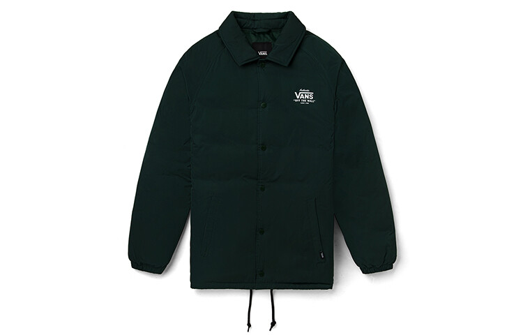 Пуховик унисекс темно-зеленый Vans
Пуховик унисекс темно-зеленый Vans