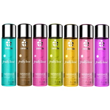 Ароматизированный согревающий массажный лосьон для эротического массажа тела и здоровья 120мл, Swede
Ароматизированный согревающий массажный лосьон для эротического массажа тела и здоровья 120мл, Swede