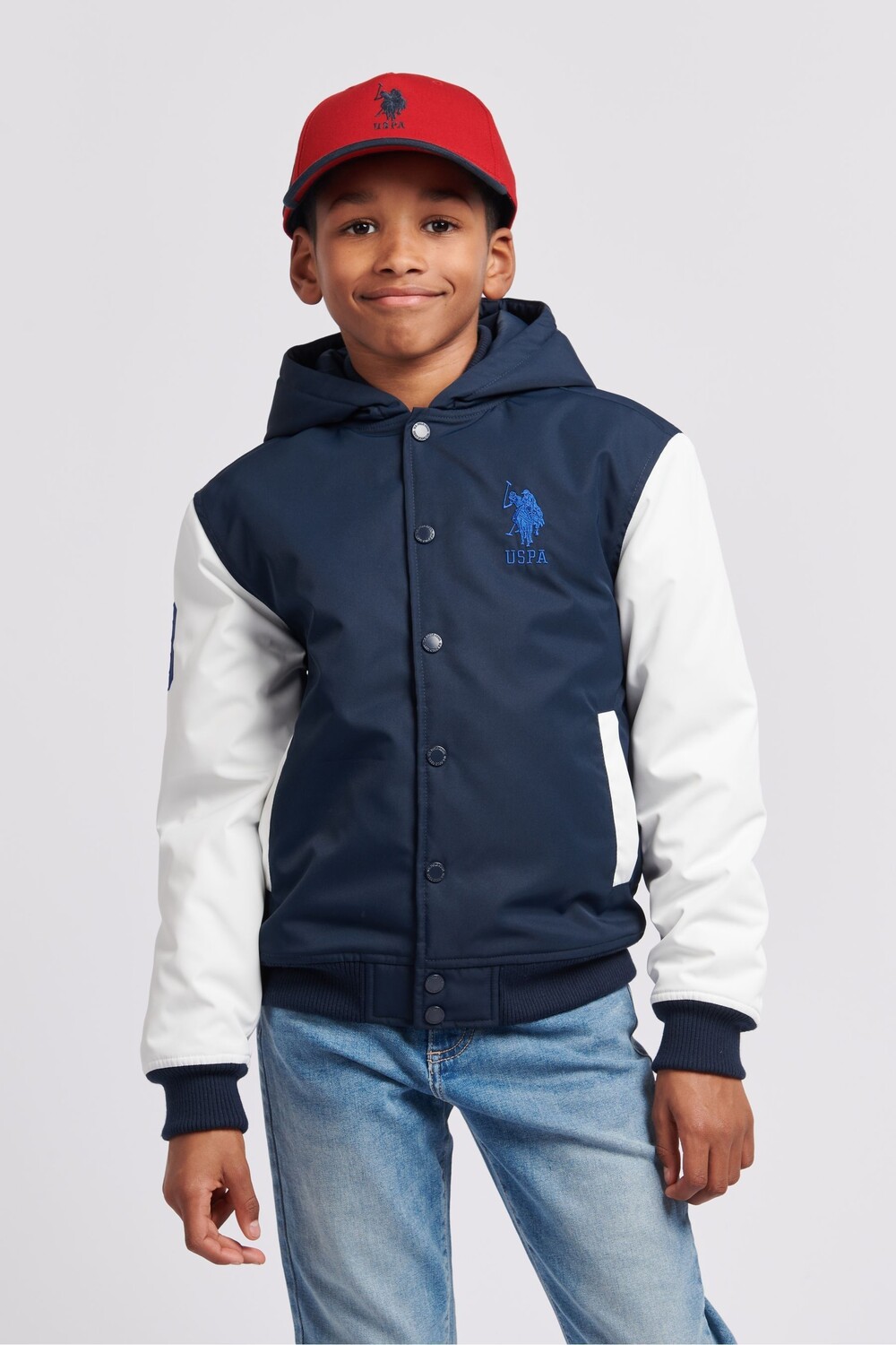 Куртка-Бомбер для мальчиков player 3 U.S. Polo Assn, синий
Куртка-Бомбер для мальчиков player 3 U.S. Polo Assn, синий