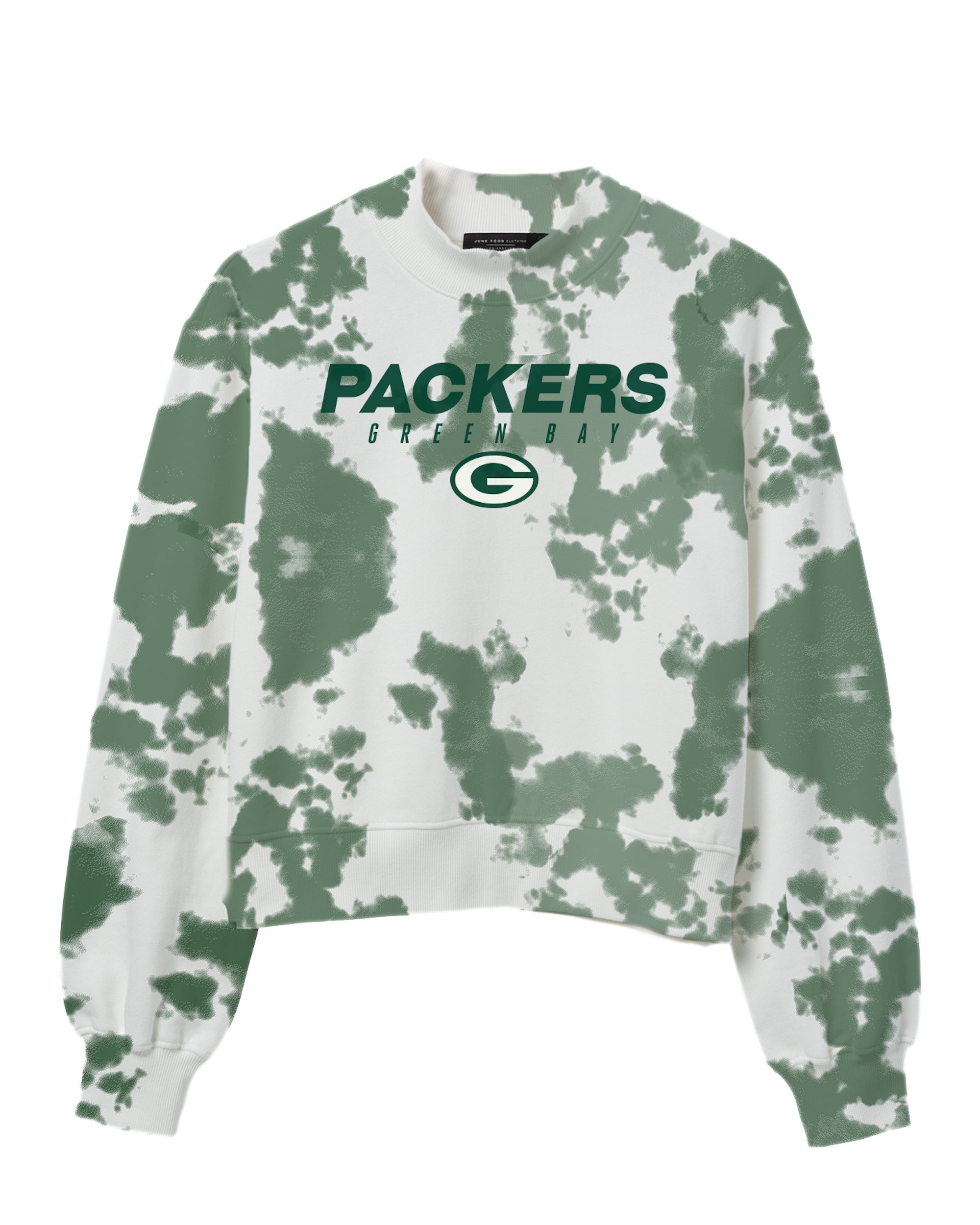 Толстовка женская Junk Food Clothing, цвет hunter tie-dye 
Толстовка женская Junk Food Clothing, цвет hunter tie-dye