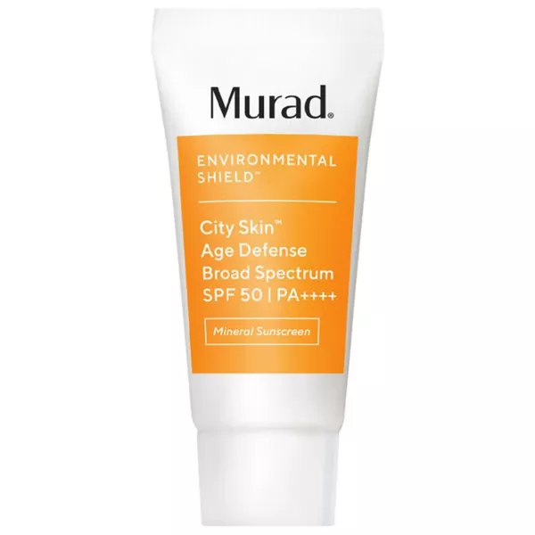 City skin age defense солнцезащитный крем для лица широкого спектра действия spf 50 pa++++ Murad, объем 18 мл
City skin age defense солнцезащитный крем для лица широкого спектра действия spf 50 pa++++ Murad, объем 18 мл