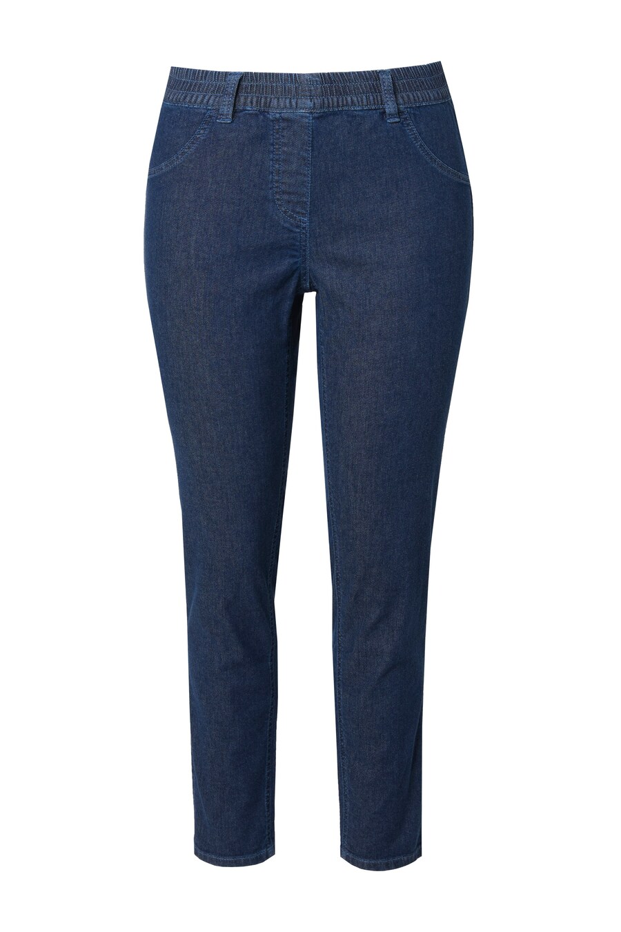 Зауженные джеггинсы Ulla Popken, темно-синий
Зауженные джеггинсы Ulla Popken, темно-синий
