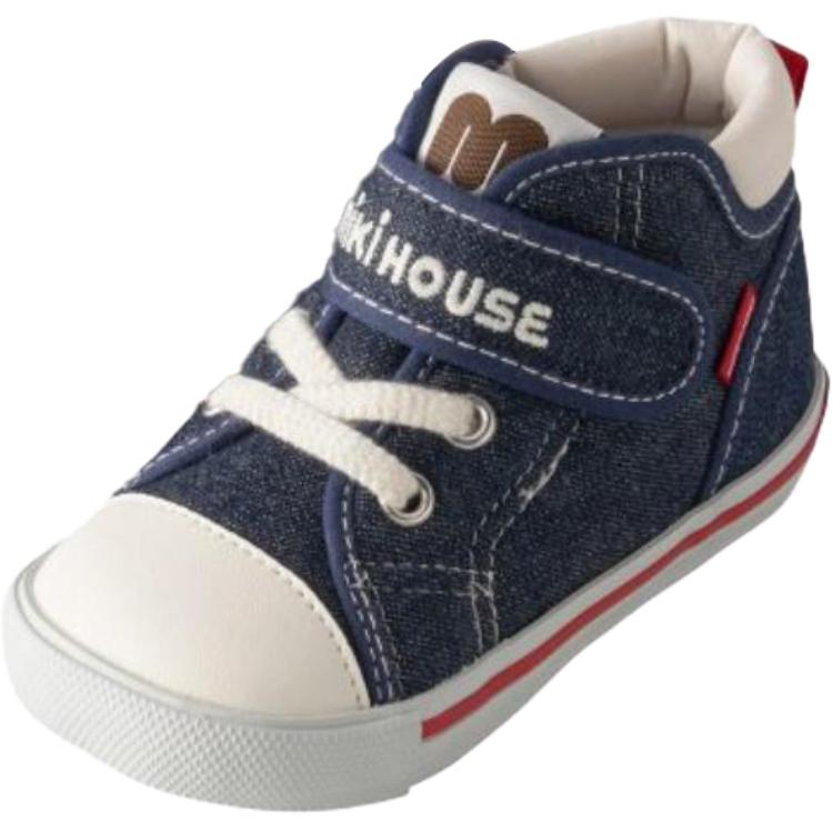 Антискользящие износостойкие полувысокие ботинки для малышей MIKI HOUSE, синий
Антискользящие износостойкие полувысокие ботинки для малышей MIKI HOUSE, синий