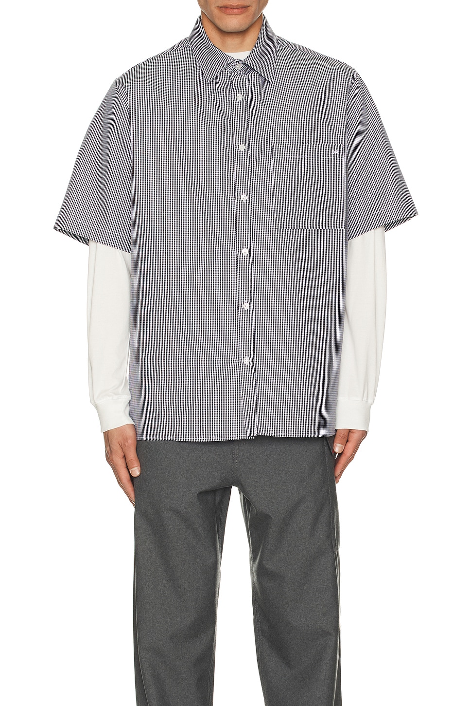 Рубашка Vale с эффектом бондинга Darkpark, Black & White
Рубашка Vale с эффектом бондинга Darkpark, Black & White