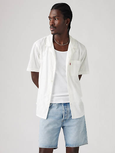Рубашка «Закатный лагерь» Levi's, цвет Ember Detail Stripe Bright White - White
Рубашка «Закатный лагерь» Levi's, цвет Ember Detail Stripe Bright White - White