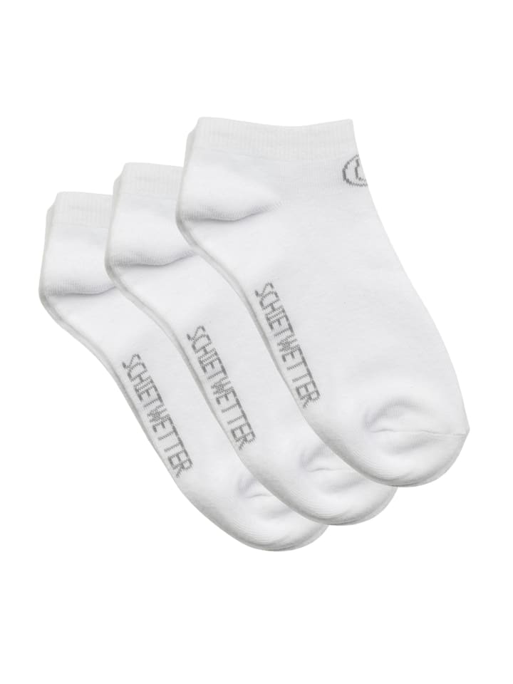 Носки для кроссовок, 3 пары, белые на белом SCHIETWETTER
Носки для кроссовок, 3 пары, белые на белом SCHIETWETTER