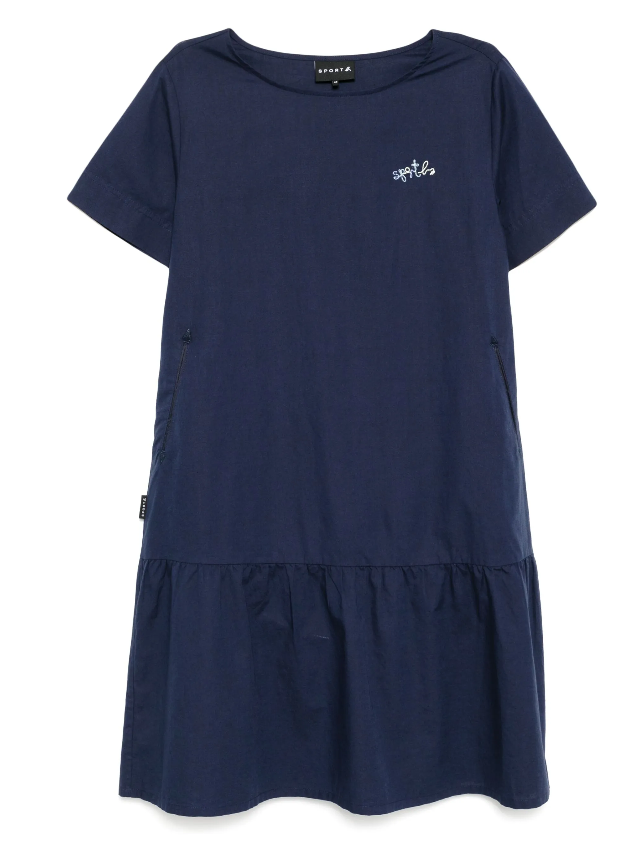 Платье с вышитым логотипом Sport B. By Agnès B., синий
Платье с вышитым логотипом Sport B. By Agnès B., синий