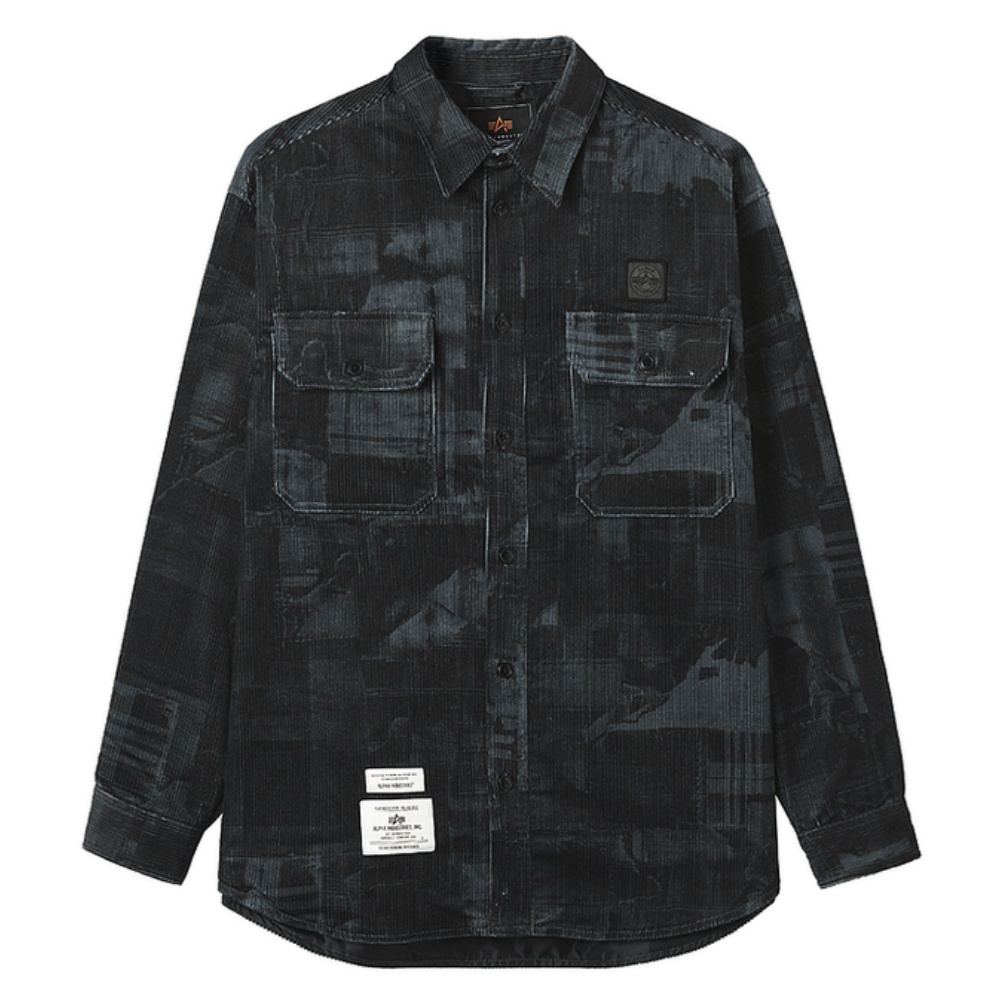Alpha Industries Мужская черная рубашка
Alpha Industries Мужская черная рубашка