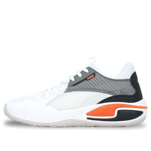 Кроссовки court rider 'white energy red' Puma, белый 
Кроссовки court rider 'white energy red' Puma, белый