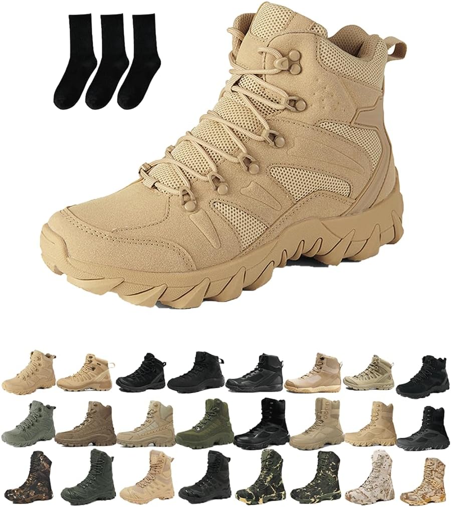 Мужские водонепроницаемые ботинки для улицы с боковой молнией, легкие, с ортопедической поддержкой, антипрокольные, для работы на открытом воздухе, кемпинга и работы Generic, D-sand
Мужские водонепроницаемые ботинки для улицы с боковой молнией, легкие, с ортопедической поддержкой, антипрокольные, для работы на открытом воздухе, кемпинга и работы Generic, D-sand