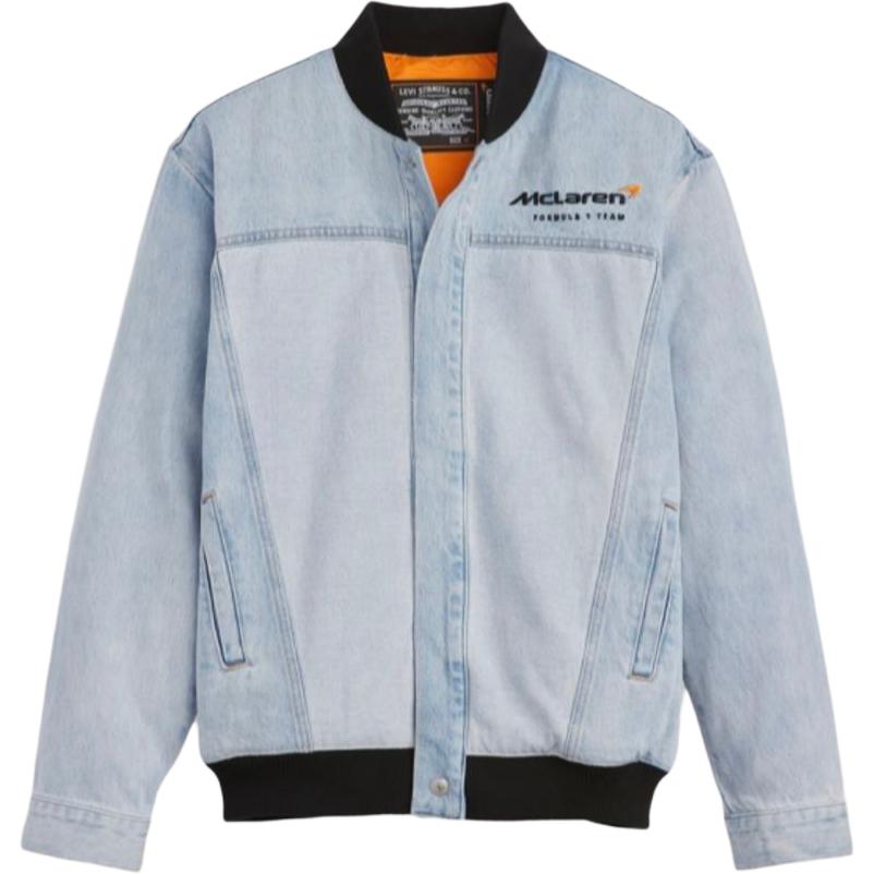 Levis Курка McLaren X McLaren Racing Co branded Edition мужская светло-голубая, Light Blue 
Levis Курка McLaren X McLaren Racing Co branded Edition мужская светло-голубая, Light Blue