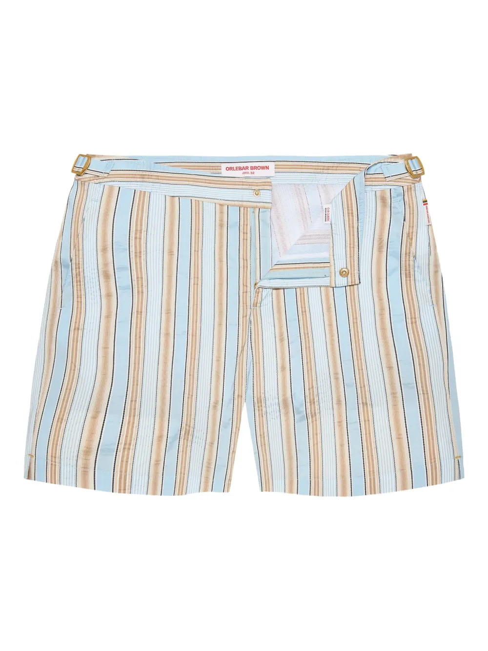 Плавки-шорты в полоску Orlebar Brown, синий 
Плавки-шорты в полоску Orlebar Brown, синий