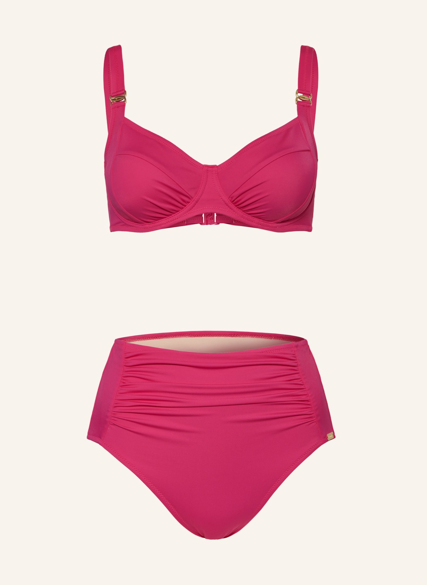 Бикини на косточках, однотонный Charmline, розовый
Бикини на косточках, однотонный Charmline, розовый