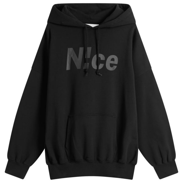 Худи с логотипом N!Ce, черный
Худи с логотипом N!Ce, черный
