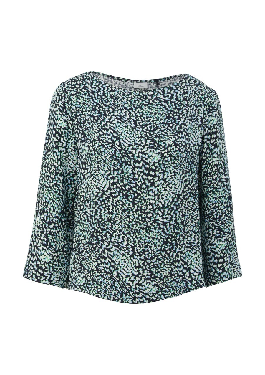 Блуза s.Oliver BLACK LABEL, ночной синий/пастельный синий/светло-голубой
Блуза s.Oliver BLACK LABEL, ночной синий/пастельный синий/светло-голубой