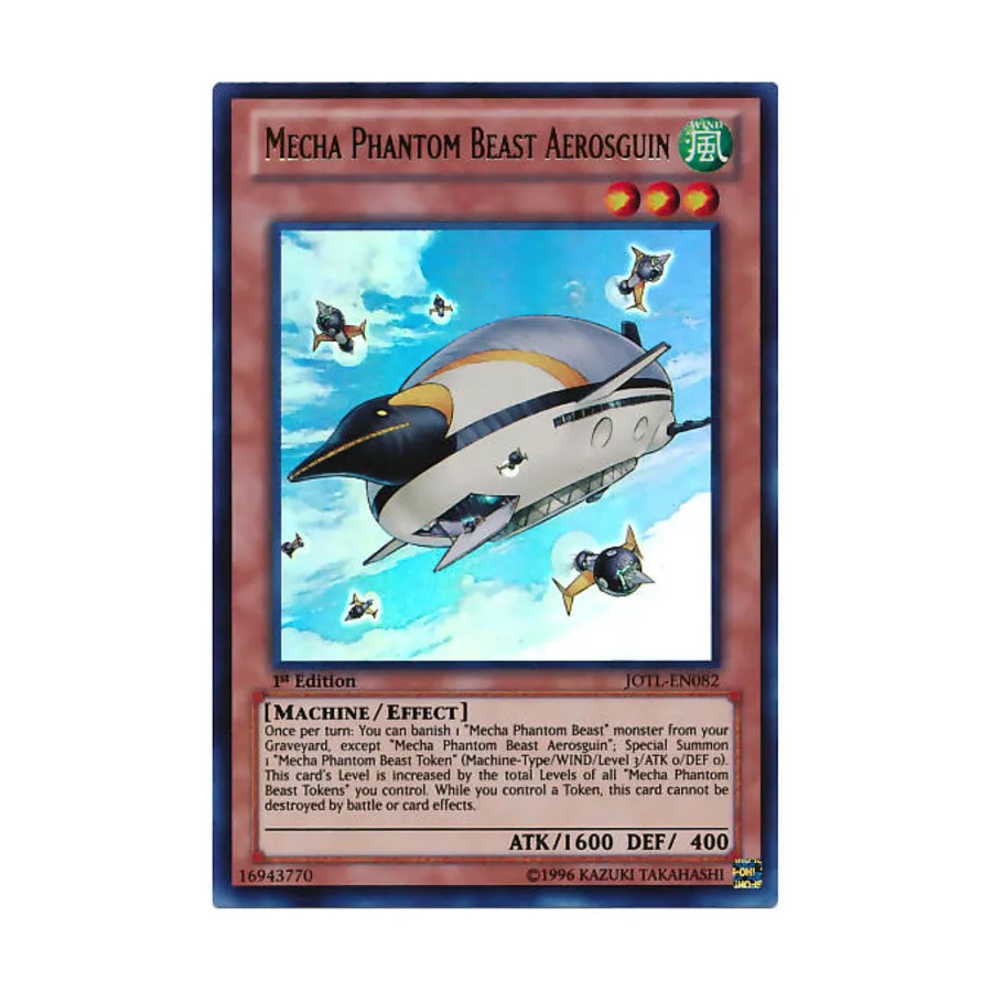 CCG Меха-фантомный зверь Аэросгин (ультра редкий), Yu-Gi-Oh - Mega-Tins 2014 - Singles
CCG Меха-фантомный зверь Аэросгин (ультра редкий), Yu-Gi-Oh - Mega-Tins 2014 - Singles