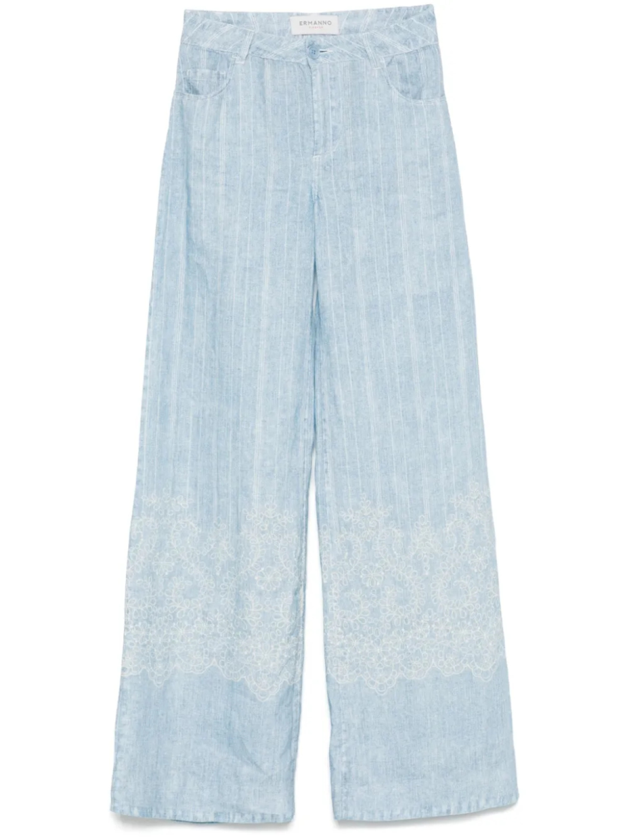 ERMANNO FIRENZE брюки в полоску, синий
ERMANNO FIRENZE брюки в полоску, синий