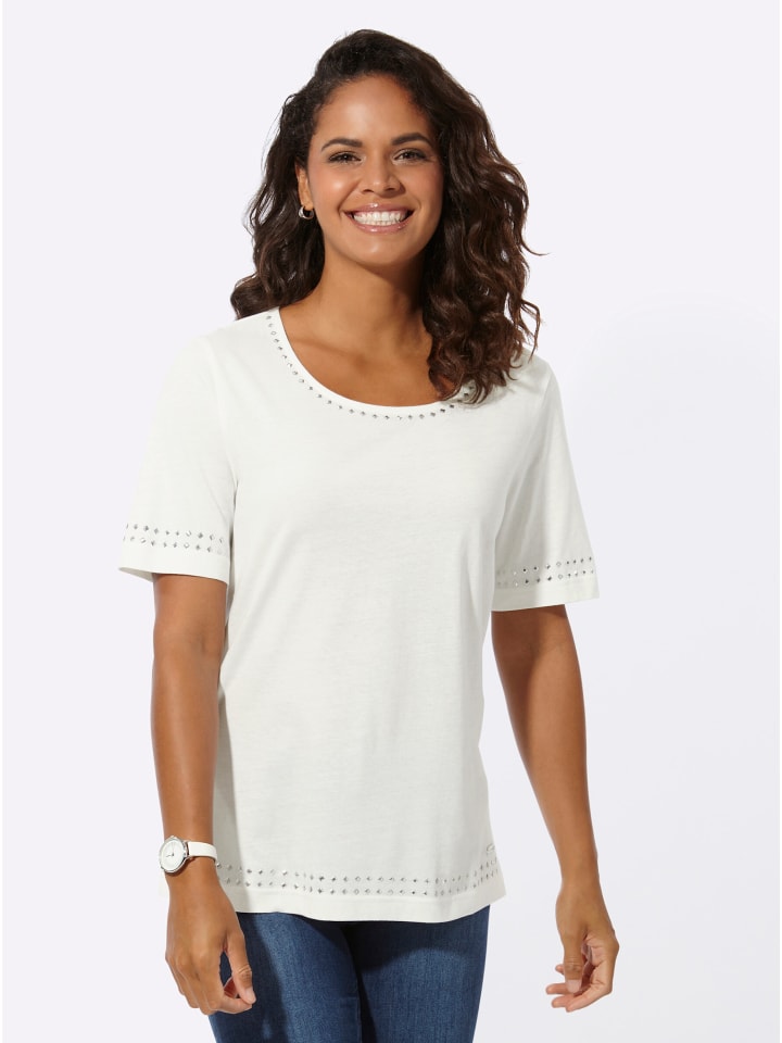 Рубашка с короткими рукавами цвета экрю WITT WEIDEN
Рубашка с короткими рукавами цвета экрю WITT WEIDEN