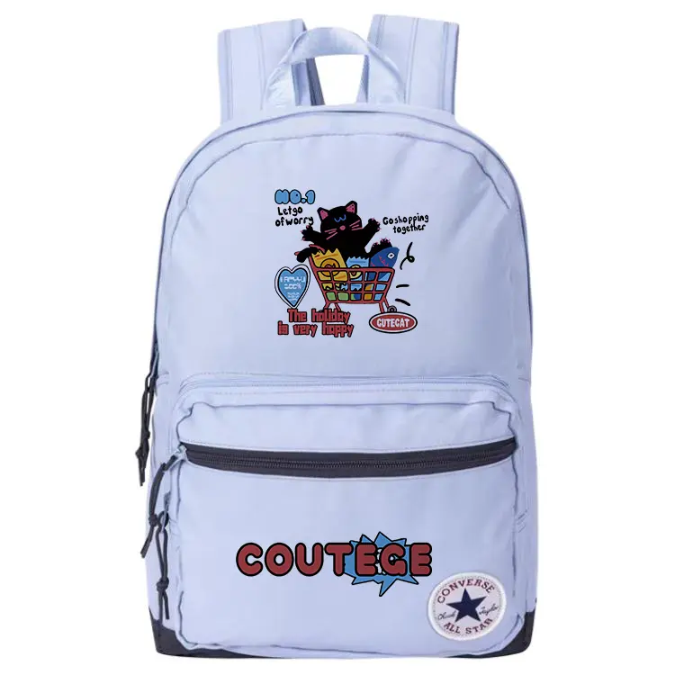 Converse Полиэстеровый рюкзак среднего размера светло-дымчатый голубой, Shopping cats
Converse Полиэстеровый рюкзак среднего размера светло-дымчатый голубой, Shopping cats