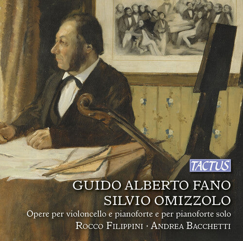 CD диск Fano / Omizzolo / Filippini / Bacchetti: Guido Alberto Fano & Silvio Omizzolo: Works for Cello & Piano
CD диск Fano / Omizzolo / Filippini / Bacchetti: Guido Alberto Fano & Silvio Omizzolo: Works for Cello & Piano