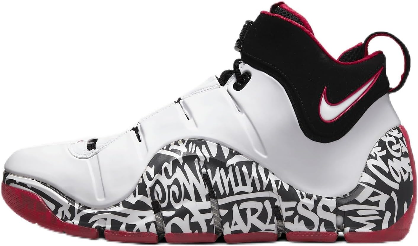 Кроссовки Nike Zoom Lebron IV - White / Black / University Red, White/Black/Red/White
Кроссовки Nike Zoom Lebron IV - White / Black / University Red, White/Black/Red/White