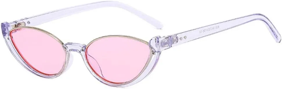 Винтажные солнцезащитные очки «кошачий глаз» для женщин, полуободковая оправа, маленькая форма, стильные и простые очки для женщин LJTJTAV, T-purple Pink
Винтажные солнцезащитные очки «кошачий глаз» для женщин, полуободковая оправа, маленькая форма, стильные и простые очки для женщин LJTJTAV, T-purple Pink