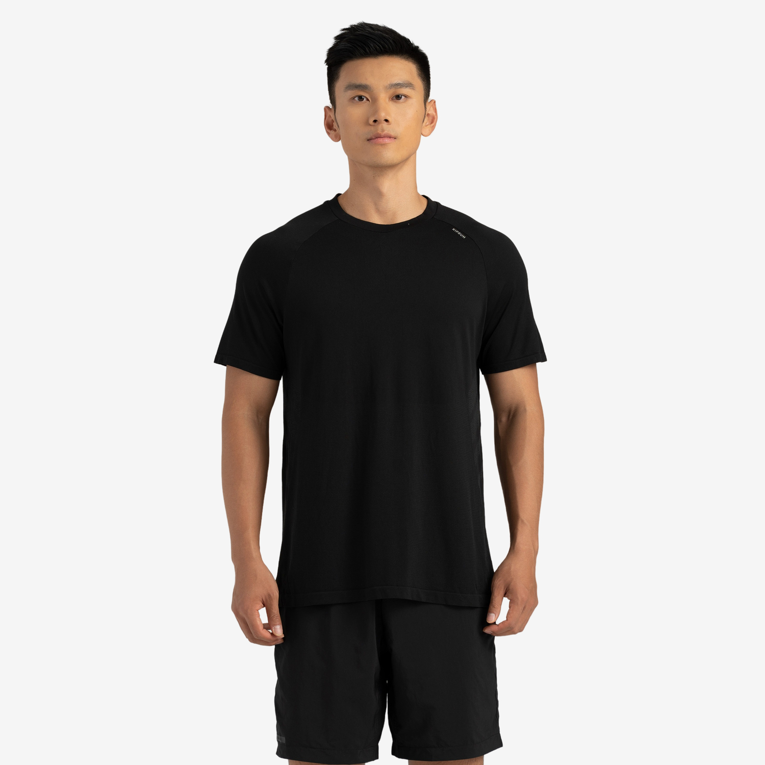 Мужская бесшовная футболка для бега Kiprun Run 500 комфорт
Мужская бесшовная футболка для бега Kiprun Run 500 комфорт