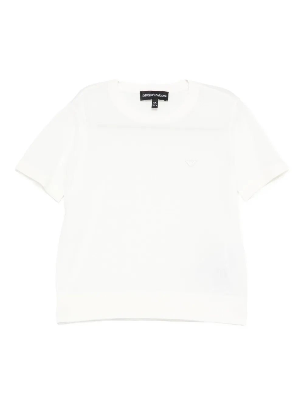 Футболка с короткими рукавами и логотипом орла Emporio Armani Kids, белый
Футболка с короткими рукавами и логотипом орла Emporio Armani Kids, белый