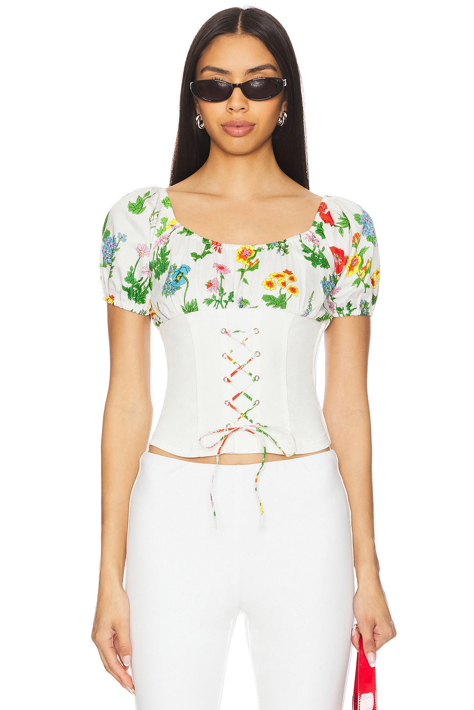 Топ Uma Tyler Mcgillivary с рисунком "сад"
Топ Uma Tyler Mcgillivary с рисунком "сад"