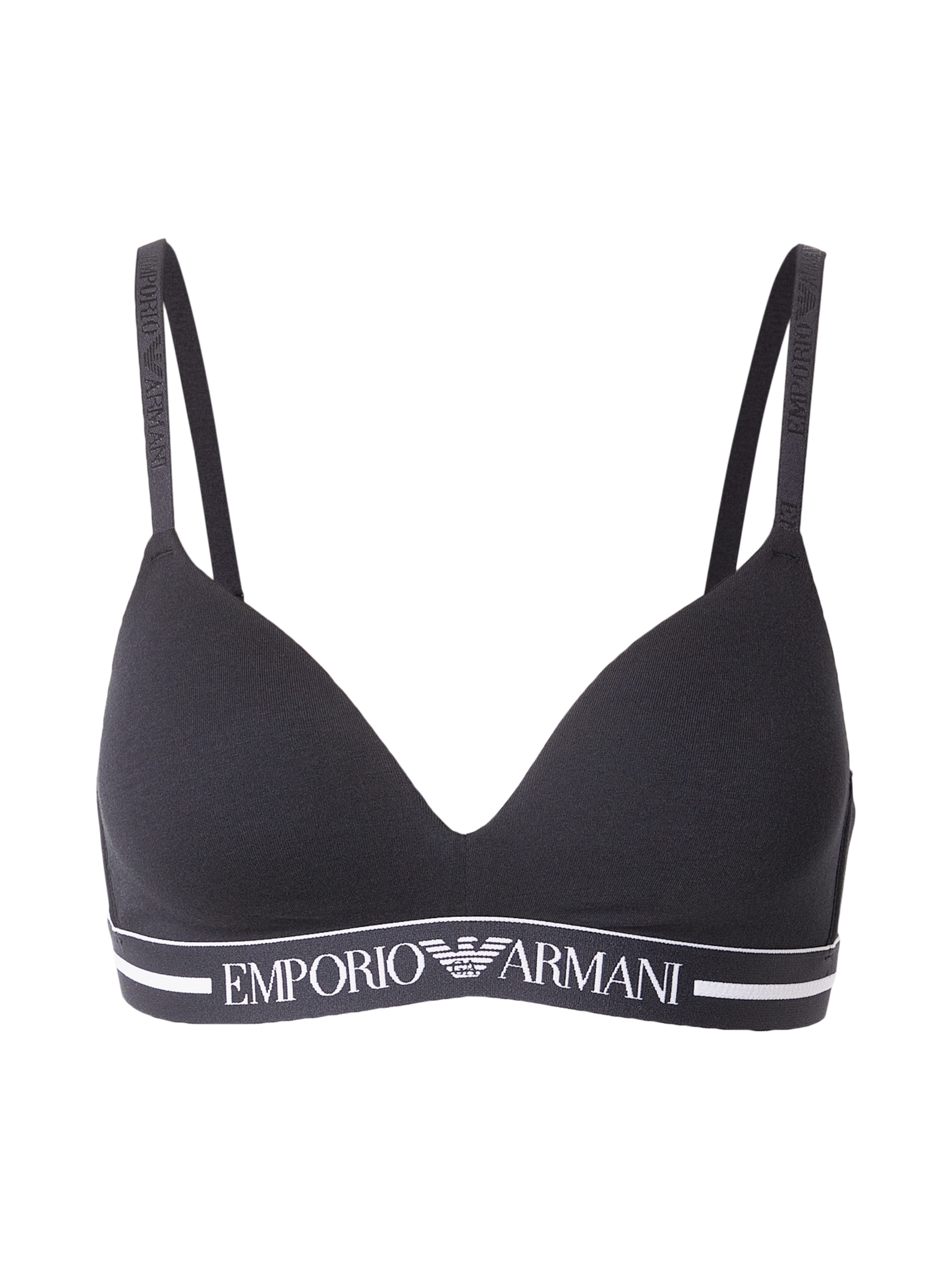 Emporio Armani Бюстгальтер Triangle в черном цвете
Emporio Armani Бюстгальтер Triangle в черном цвете