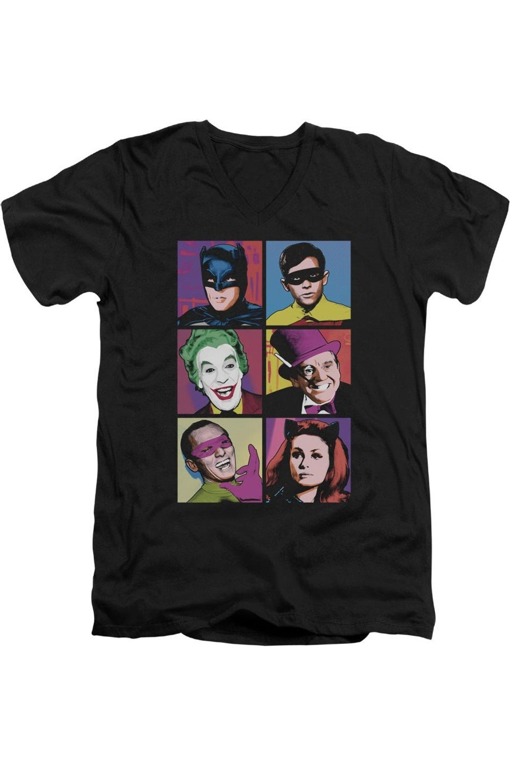 Бэтмен Классический ТВ Поп-каст короткий рукав взрослый V-образный вырез премиум хлопковая футболка / футболка Gildan, черный
Бэтмен Классический ТВ Поп-каст короткий рукав взрослый V-образный вырез премиум хлопковая футболка / футболка Gildan, черный