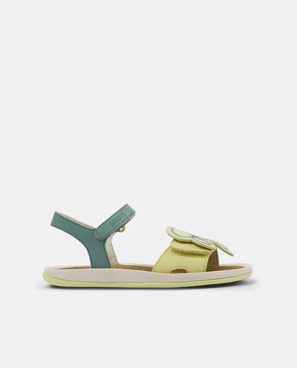 Кожаные сандалии для девочек Bicho Twins Camper, желтый
Кожаные сандалии для девочек Bicho Twins Camper, желтый