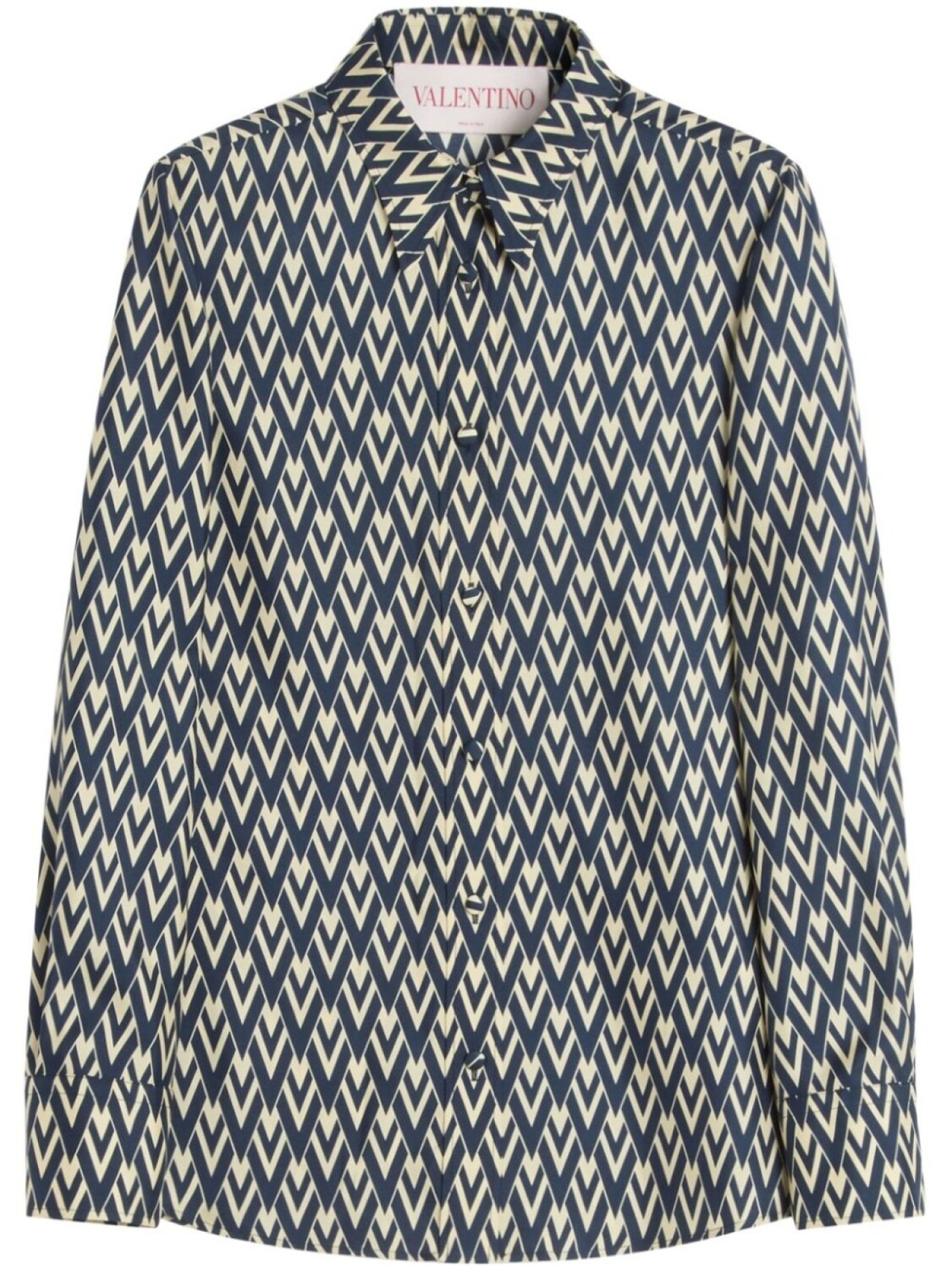 Valentino Garavani рубашка Toute la V, синий
Valentino Garavani рубашка Toute la V, синий