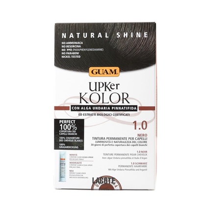 Краска для волос Upker KOLOR Natural Permanent с Undaria Seaweed и Organic Extracts Ammonia-Free Color Made in Italy 140ml
Краска для волос Upker KOLOR Natural Permanent с Undaria Seaweed и Organic Extracts Ammonia-Free Color Made in Italy 140ml