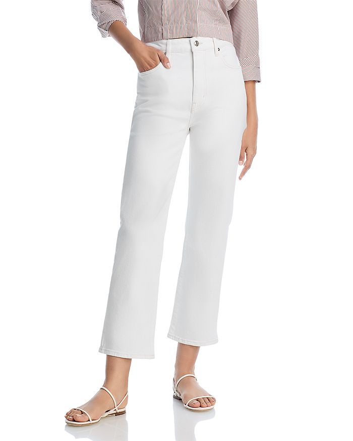 Джинсы The Ruler High Rise Crop в цвете Au Natural Clean FRAME, белый
Джинсы The Ruler High Rise Crop в цвете Au Natural Clean FRAME, белый