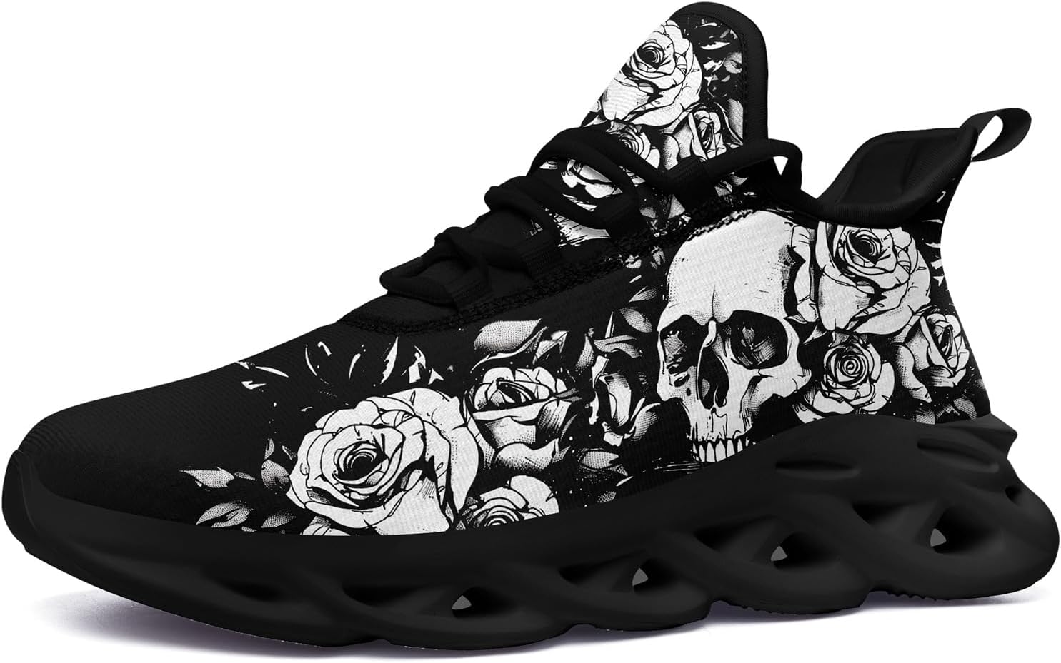 Готические кроссовки с черепом для мужчин и женщин, модные легкие спортивные кеды с уникальным панк и готическим дизайном Awsole, белый/черный
Готические кроссовки с черепом для мужчин и женщин, модные легкие спортивные кеды с уникальным панк и готическим дизайном Awsole, белый/черный