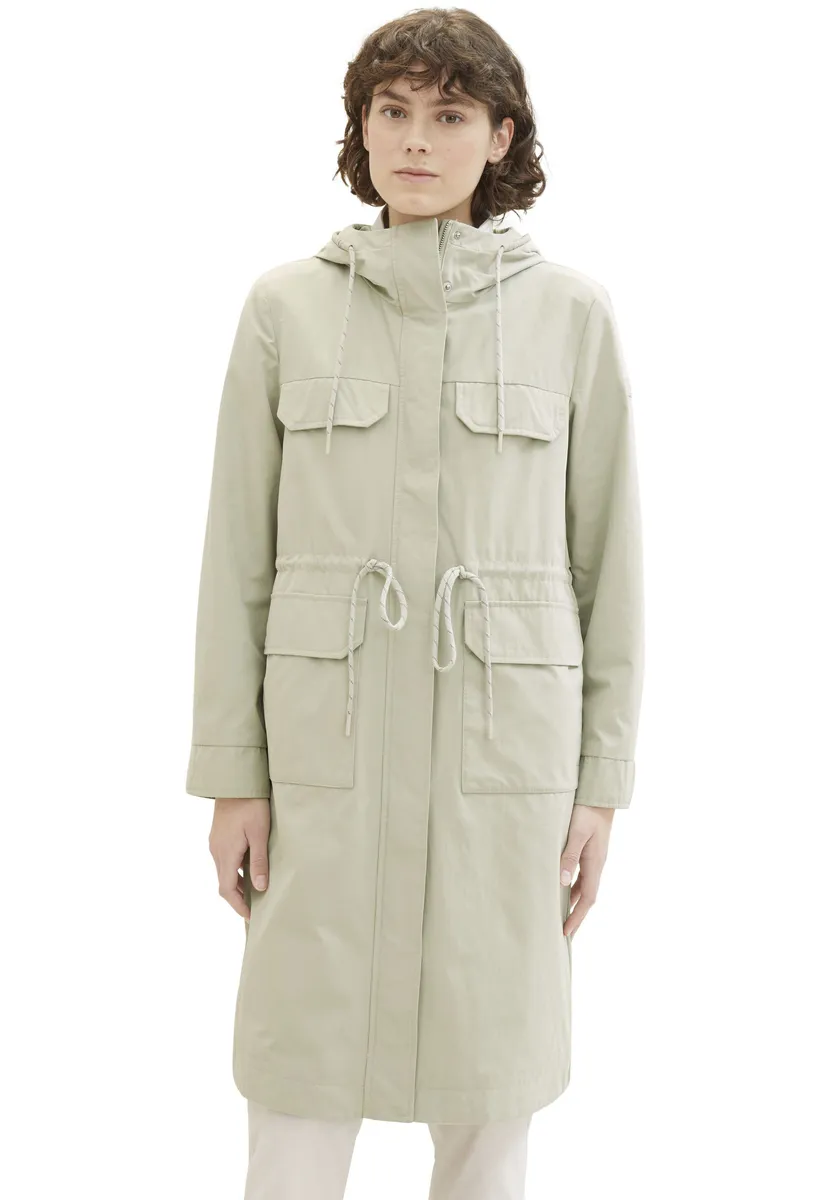 Парка TOM TAILOR с капюшоном и нагрудными карманами, зеленый
Парка TOM TAILOR с капюшоном и нагрудными карманами, зеленый