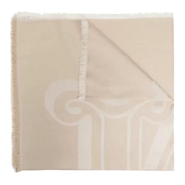 MaxMara Шёлковый шарф унисекс, Vanilla
MaxMara Шёлковый шарф унисекс, Vanilla