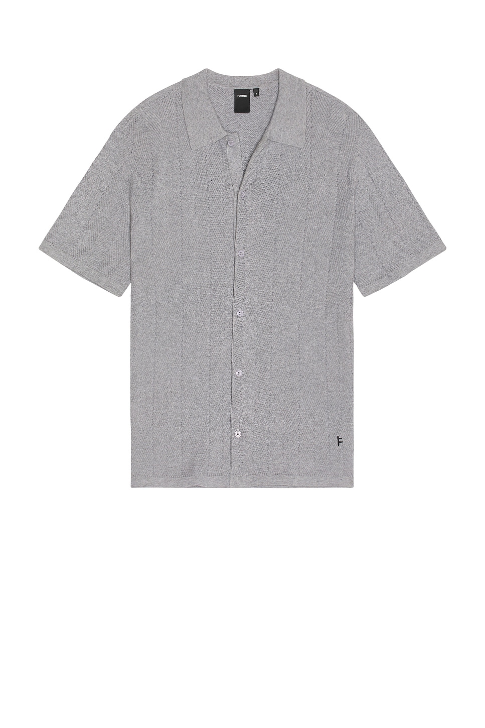 Ag marlyn вязаная рубашка с коротким рукавом Former, grey
Ag marlyn вязаная рубашка с коротким рукавом Former, grey