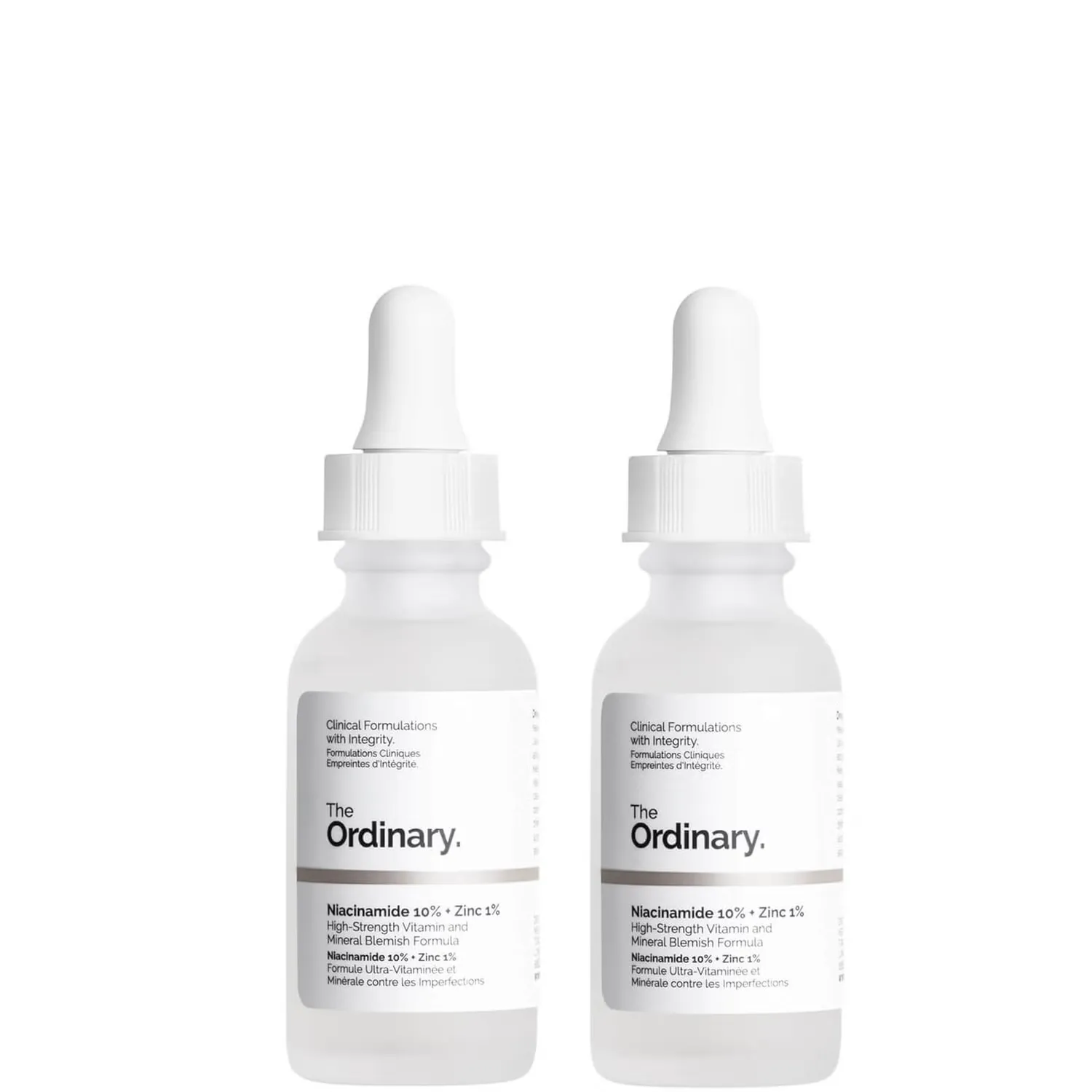Набор дуэт ниацинамида 10% и цинка 1% The Ordinary
Набор дуэт ниацинамида 10% и цинка 1% The Ordinary
