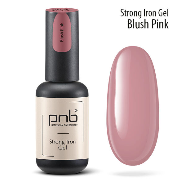 Гель для моделирования ногтей УФ/светодиод румяна розовый, 8 мл Pnb Strong iron gel, цвет blush pink
Гель для моделирования ногтей УФ/светодиод румяна розовый, 8 мл Pnb Strong iron gel, цвет blush pink
