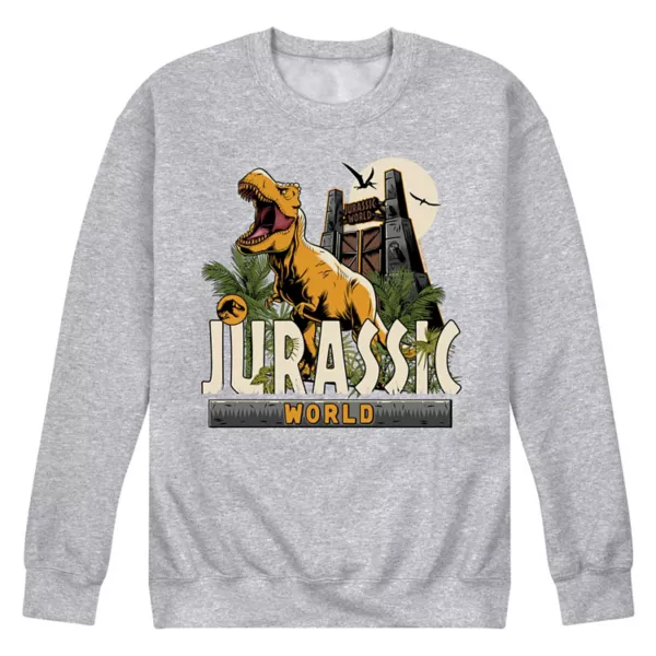 Мужская флисовая толстовка с принтом «Мир Юрского периода» Licensed Character, серый
Мужская флисовая толстовка с принтом «Мир Юрского периода» Licensed Character, серый