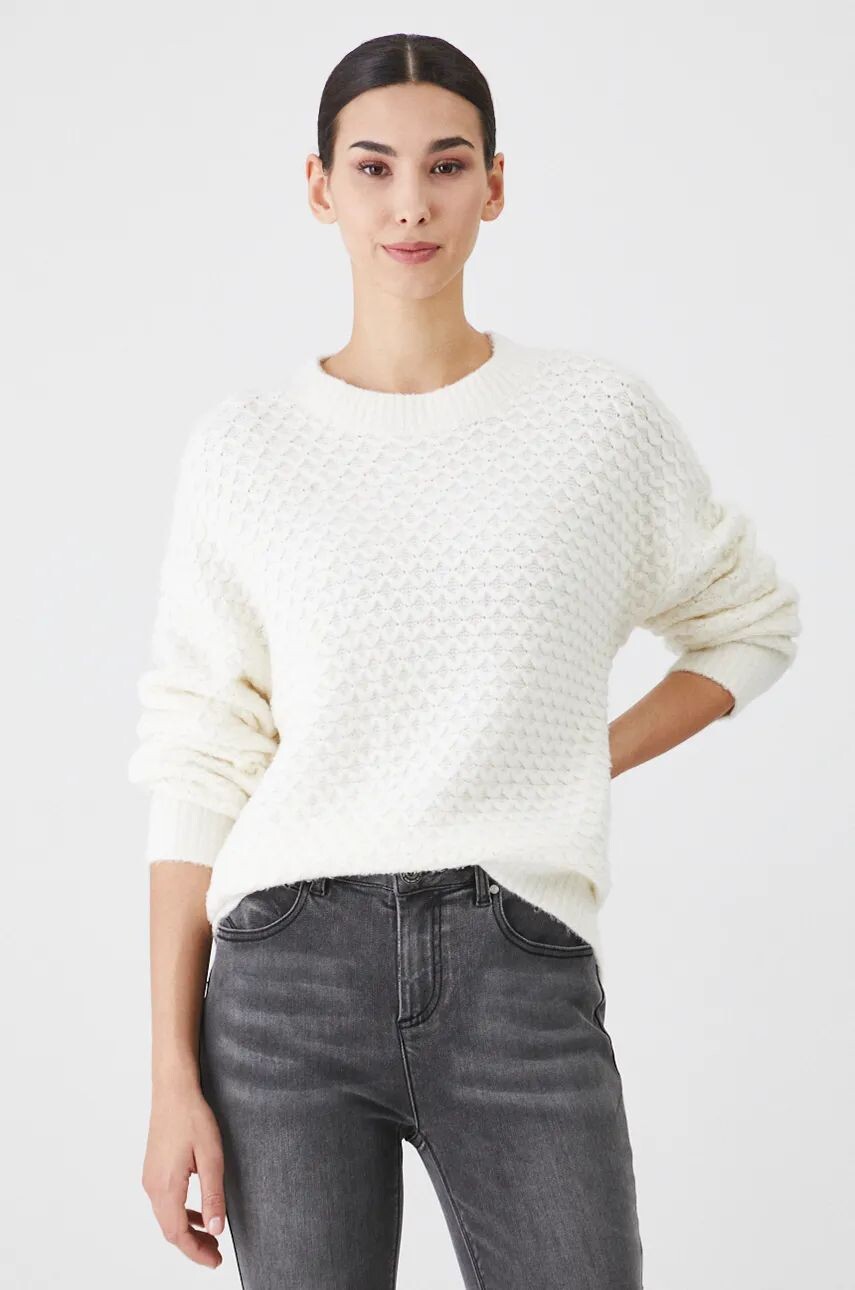 Свитер из медицинской шерсти Medicine, бежевый
Свитер из медицинской шерсти Medicine, бежевый