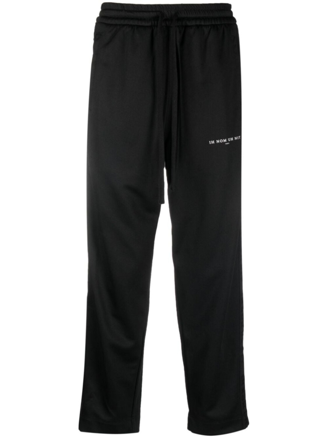 Ih Nom Uh Nit брюки с кулиской и логотипом, черный
Ih Nom Uh Nit брюки с кулиской и логотипом, черный