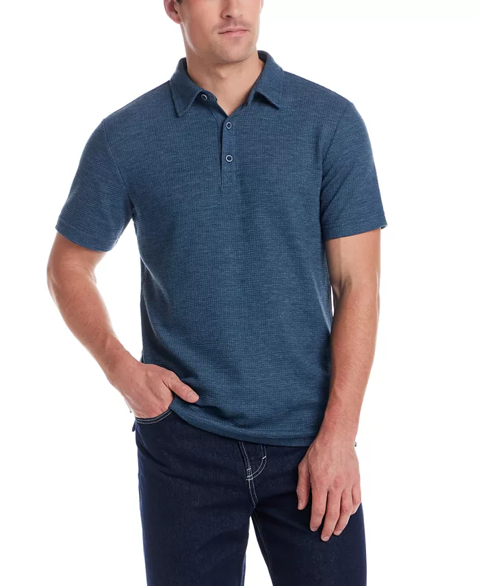 Мужская поло с коротким рукавом из стрейч-вафельной ткани Weatherproof Vintage, синий
Мужская поло с коротким рукавом из стрейч-вафельной ткани Weatherproof Vintage, синий