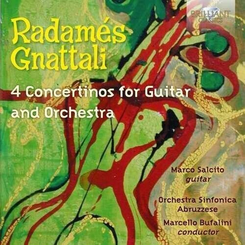 CD диск Gnattali / Orch Synfonica Abruzzese / Buffalini: 4 Concertinos for Guitar & Orchestra
CD диск Gnattali / Orch Synfonica Abruzzese / Buffalini: 4 Concertinos for Guitar & Orchestra