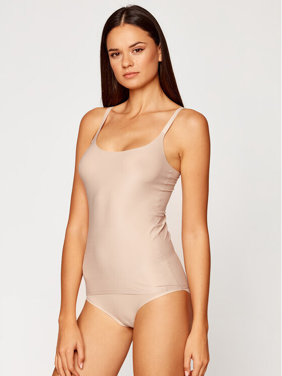 Топ приталенного кроя Chantelle, бежевый
Топ приталенного кроя Chantelle, бежевый