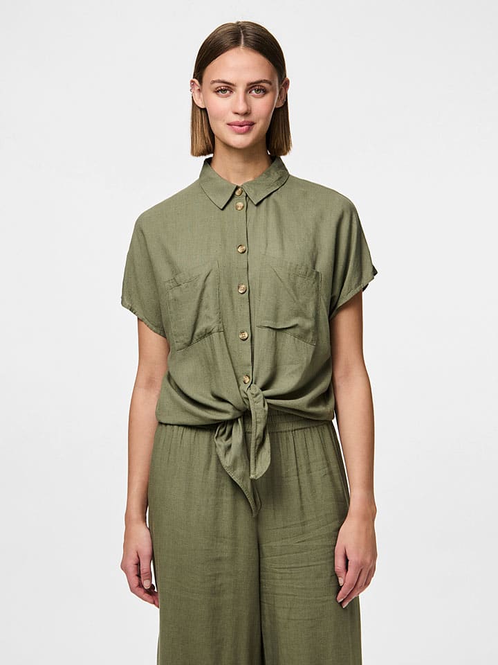 Блузка Pieces, хаки
Блузка Pieces, хаки