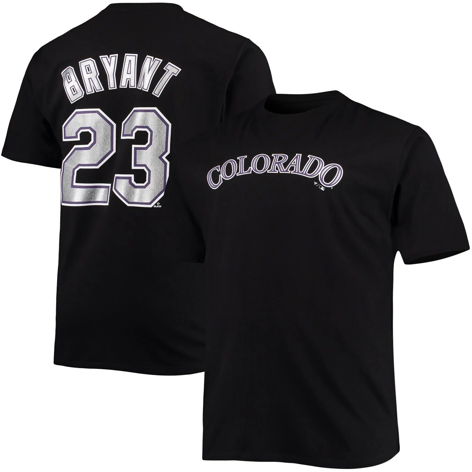 Мужская футболка Kris Bryant Black Colorado Rockies Big & Tall с именем и номером
Мужская футболка Kris Bryant Black Colorado Rockies Big & Tall с именем и номером