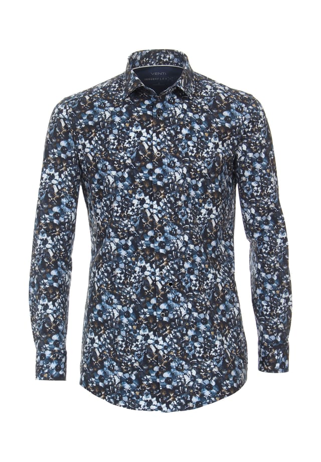 Рубашка в деловом стиле с принтом jerseyflex современный крой Venti, синий
Рубашка в деловом стиле с принтом jerseyflex современный крой Venti, синий